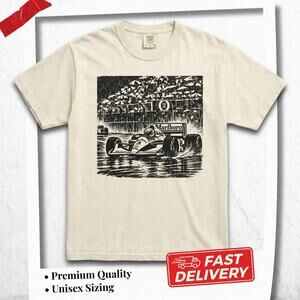 Marlboro F1 Car Inspired T Shirt, Ayrton Senna, Retro Racing Unisex Tee